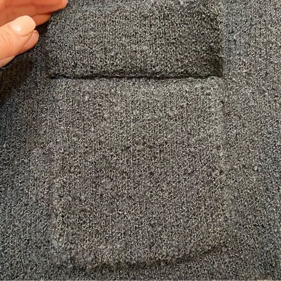 Sioni Brand Black Single Button Closure Open Front Sweater Jacket Size XL - Picture 15 of 16